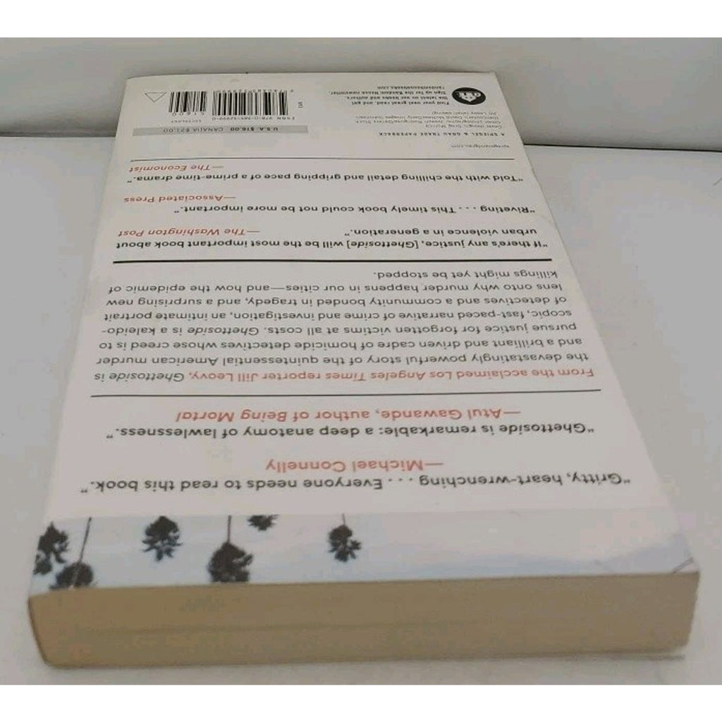 Ghettoside : A True Story of Murder in America by Jill Leovy (2015, Trade...