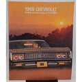 Original 1969 Chevrolet Full Size Car Sales Brochure 69 Chevy Impala Caprice