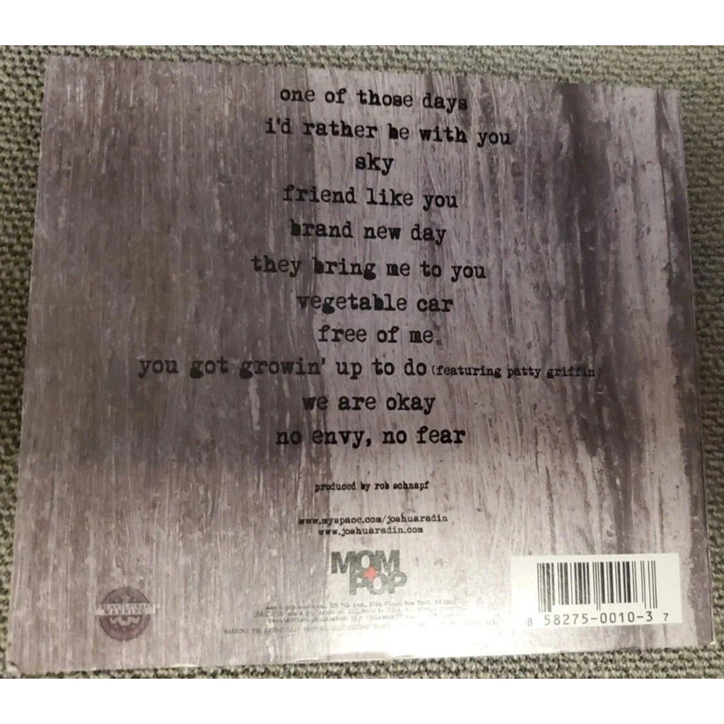 Simple Times by Joshua Radin (CD, 2008)