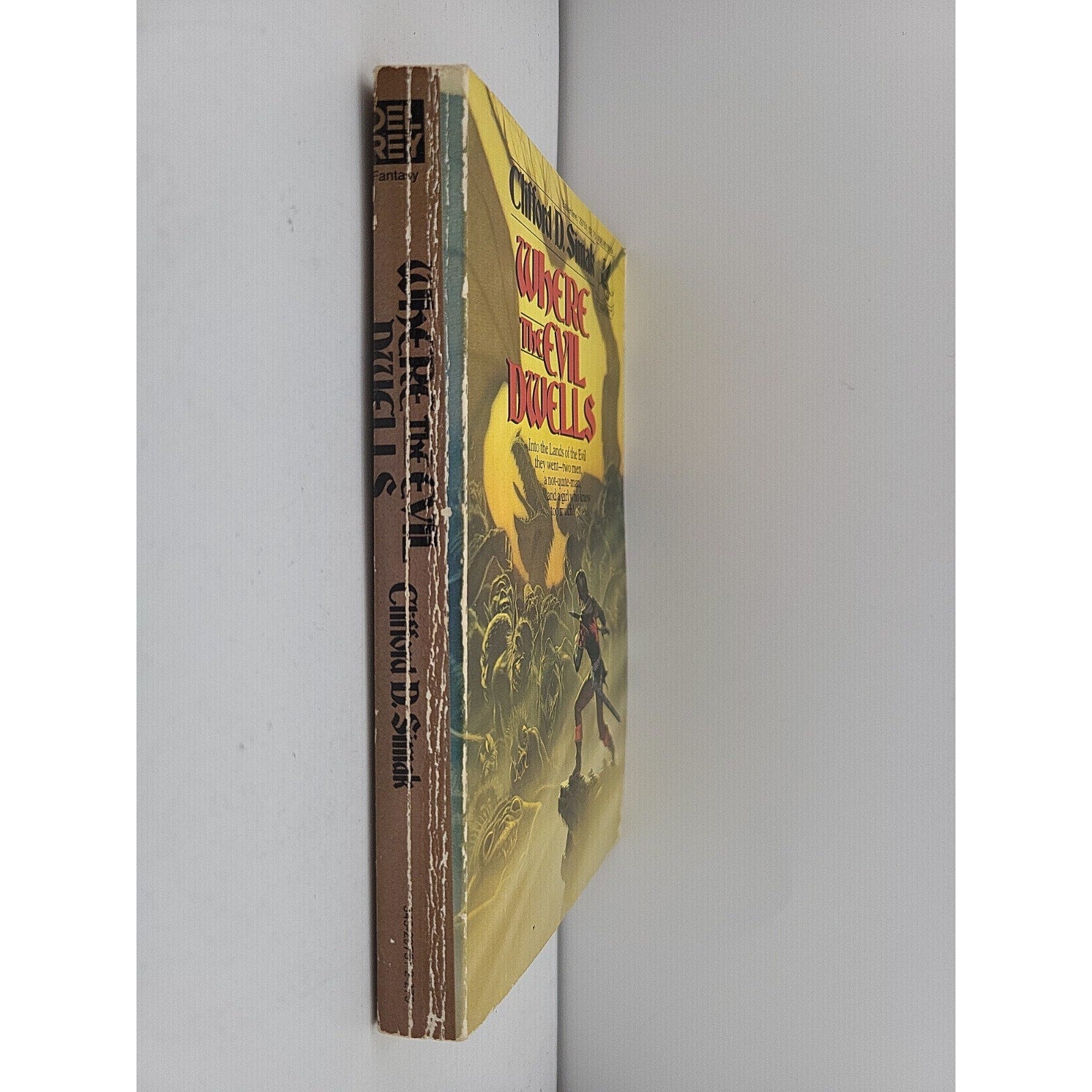 Where the Evil Dwells by Clifford D. Simak (1983, Mass Market)