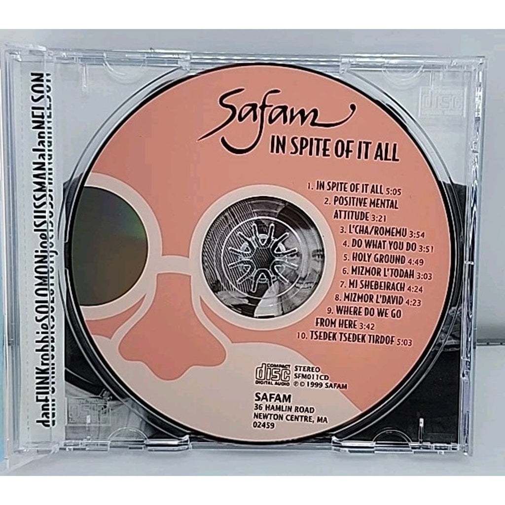 In Spite of It All - Music CD - Safam - 2005-12-27 - CD