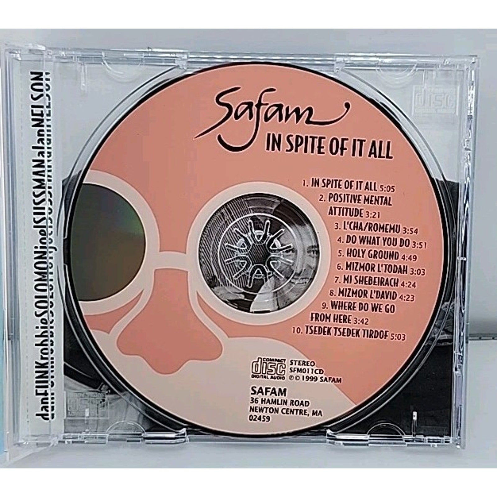 In Spite of It All - Music CD - Safam - 2005-12-27 - CD