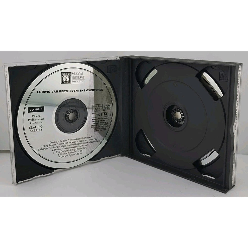 Beethoven: The Overtures CD Vienna Harmonic Orchestra 2 Disc Set Classical Music