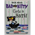 Bad Kitty Gets A Bath by Nick Bruel 2009 Paperback