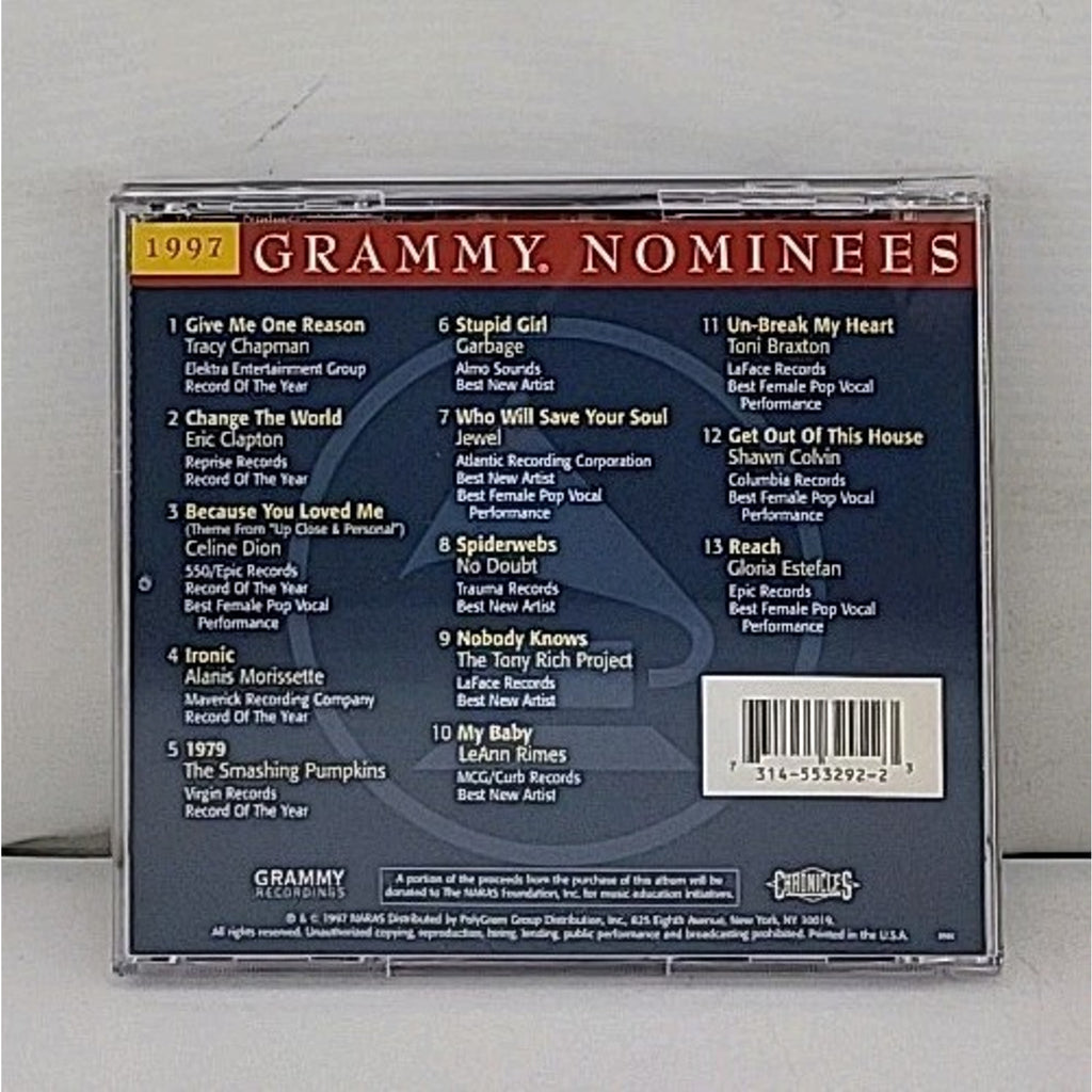 1997 Grammy Nominees by Various (CD, 1997)