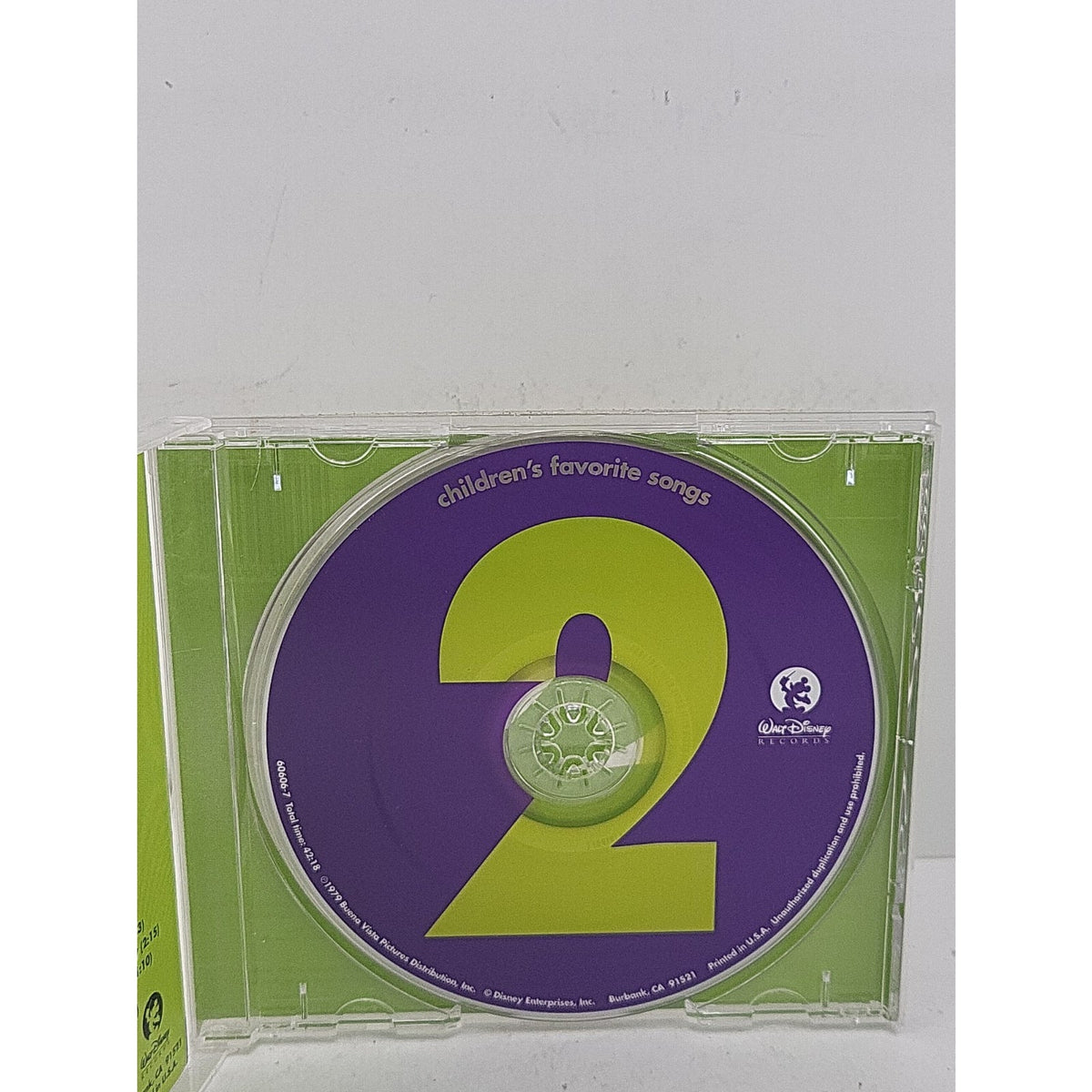 Vol. 2-Disney Songs by Disney (CD, 1991)