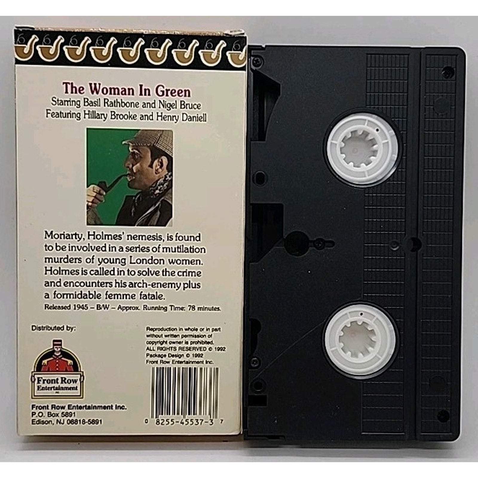 Sherlock Holmes: The Woman in Green (VHS)