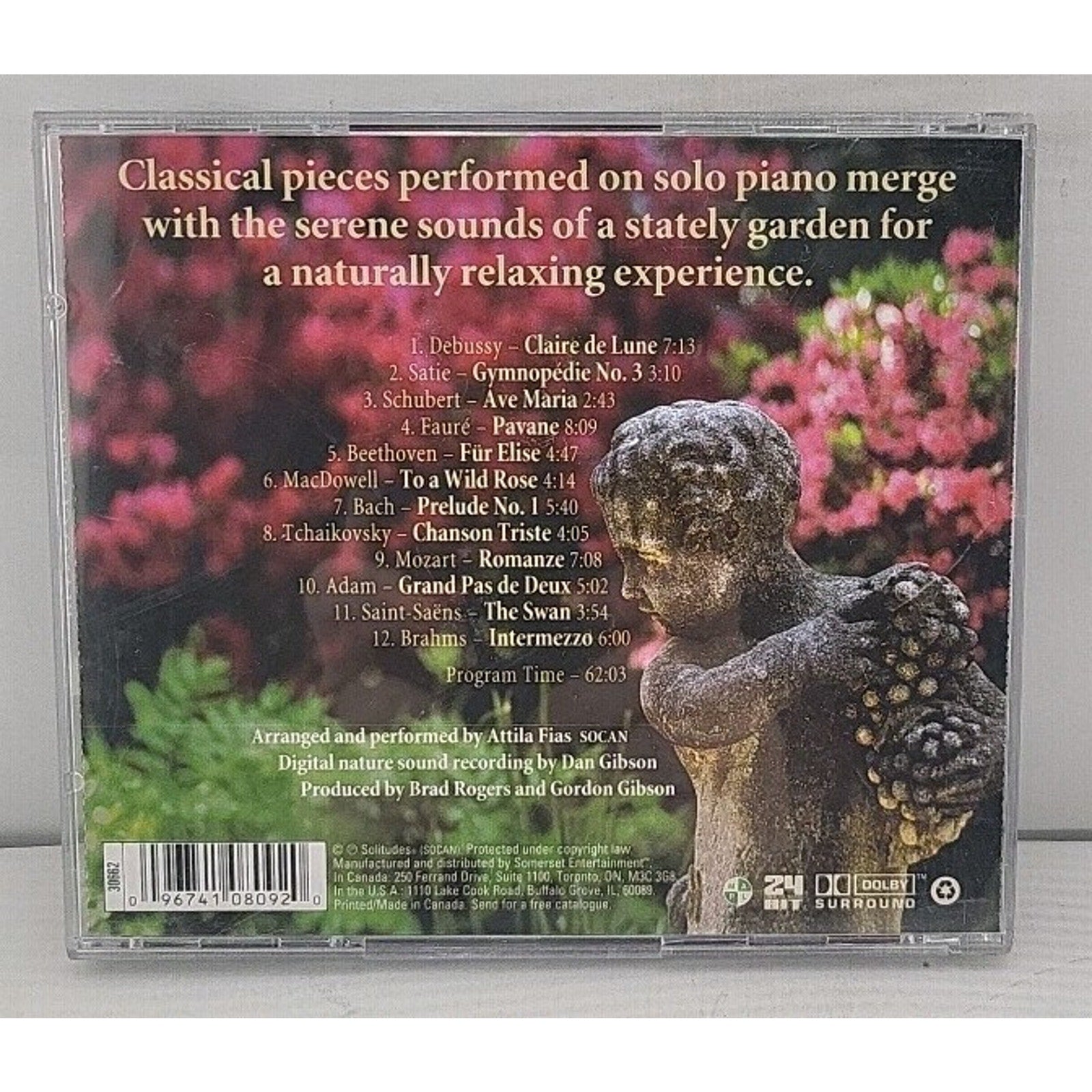 Piano Classics by Dan Gibson (CD, 2004)