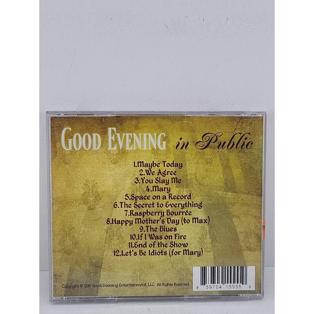 Good Evening In Public CD