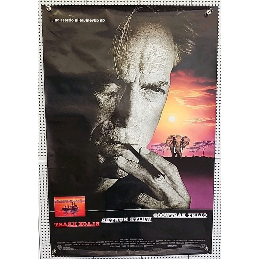White Hunter Black Heart Original Rolled 27X40 Double Sided Movie Poster 1990
