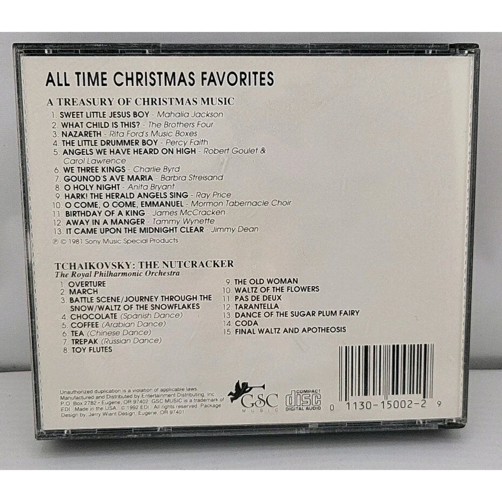 A Treasury of Christmas Music / Tchaikovsky: The Nutcracker (CD, 1992, EDI)