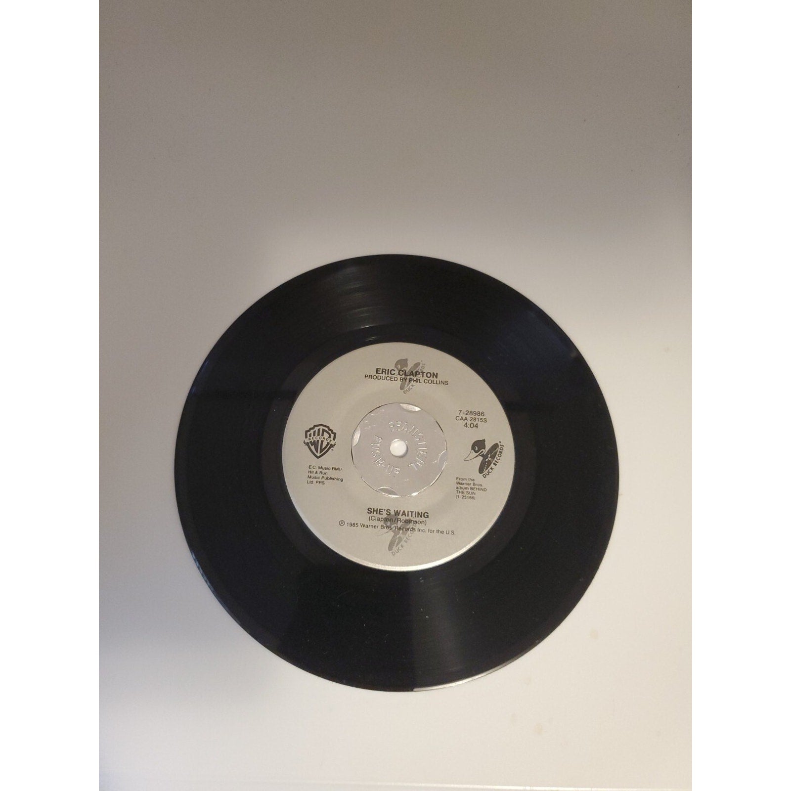 Eric Clapton 7" She's Waiting (Record)