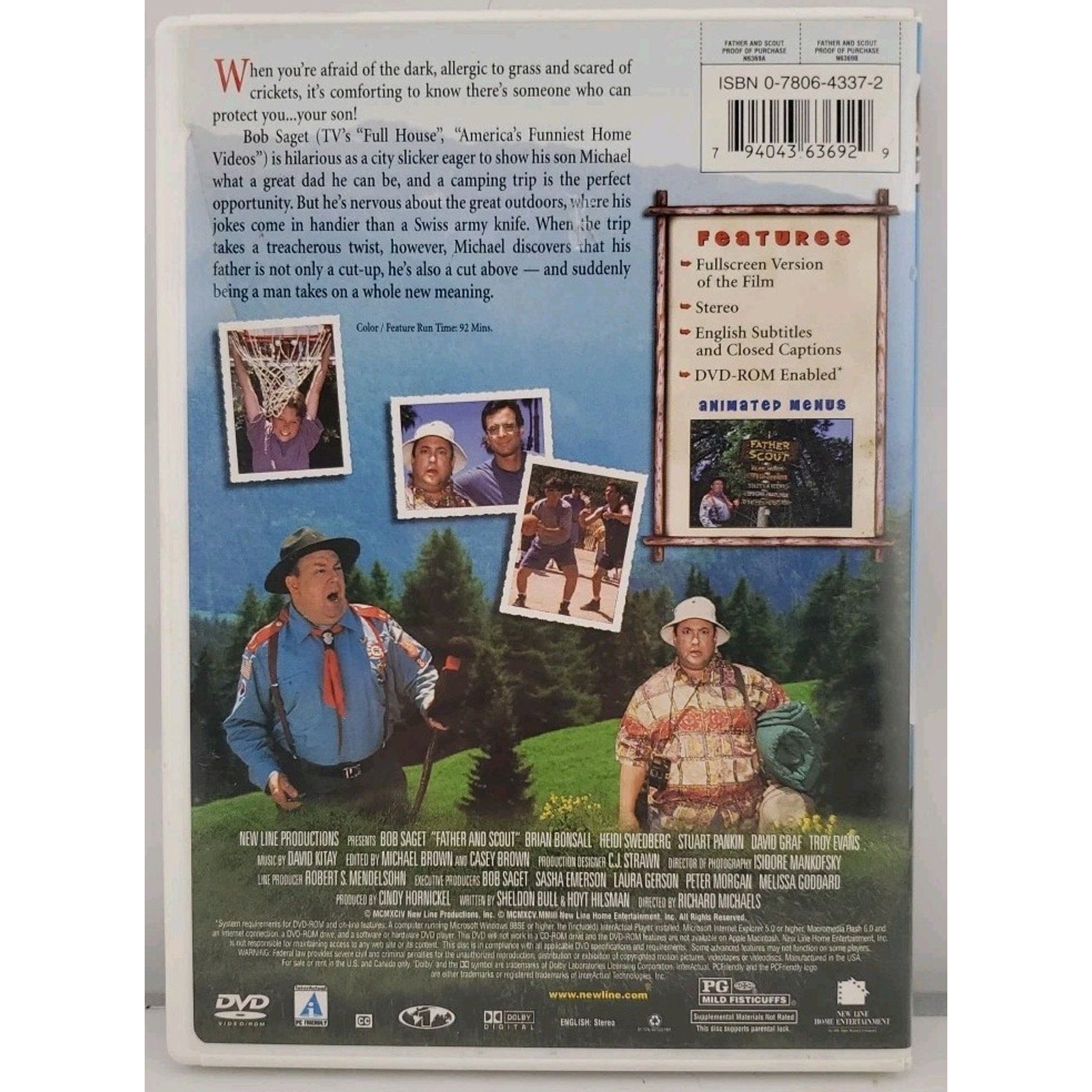 Father and Scout (DVD, 1995)