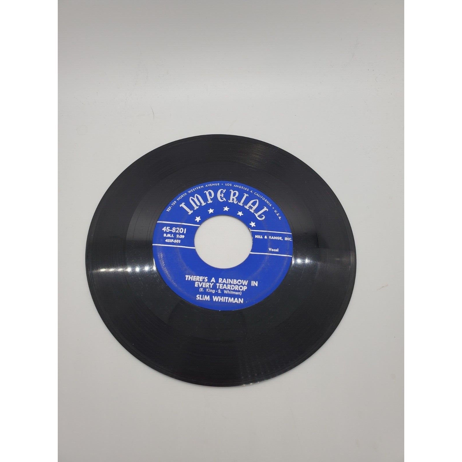 Slim Whitman - There's A Rainbow In Every Teardrop/Danny Boy