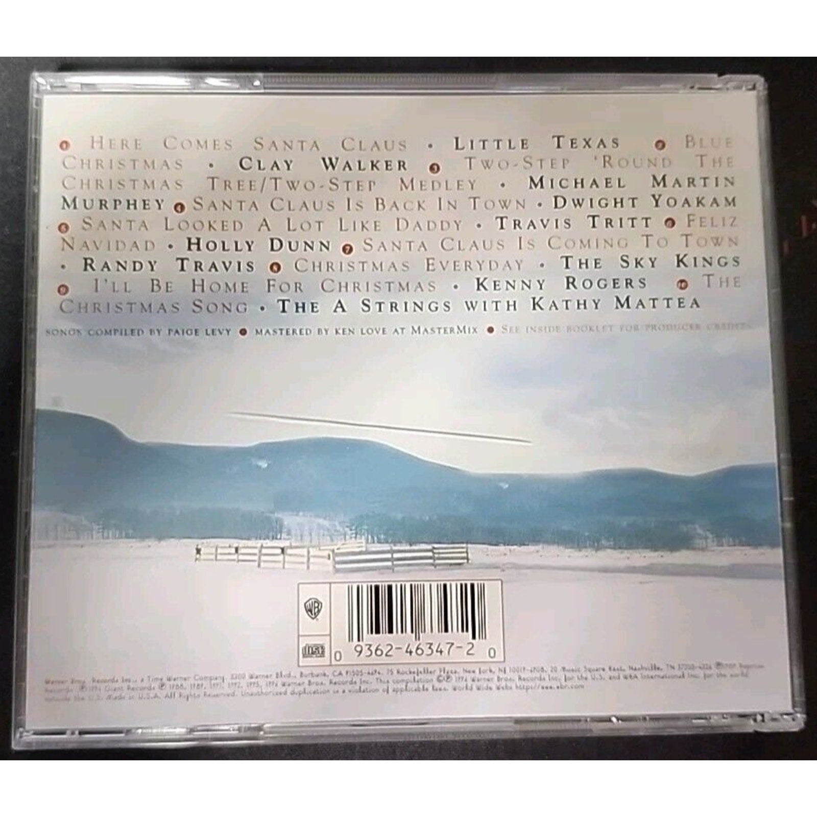 Christmas Country [Warner] by Various Artists (CD, Sep-1996, Warner Bros.)