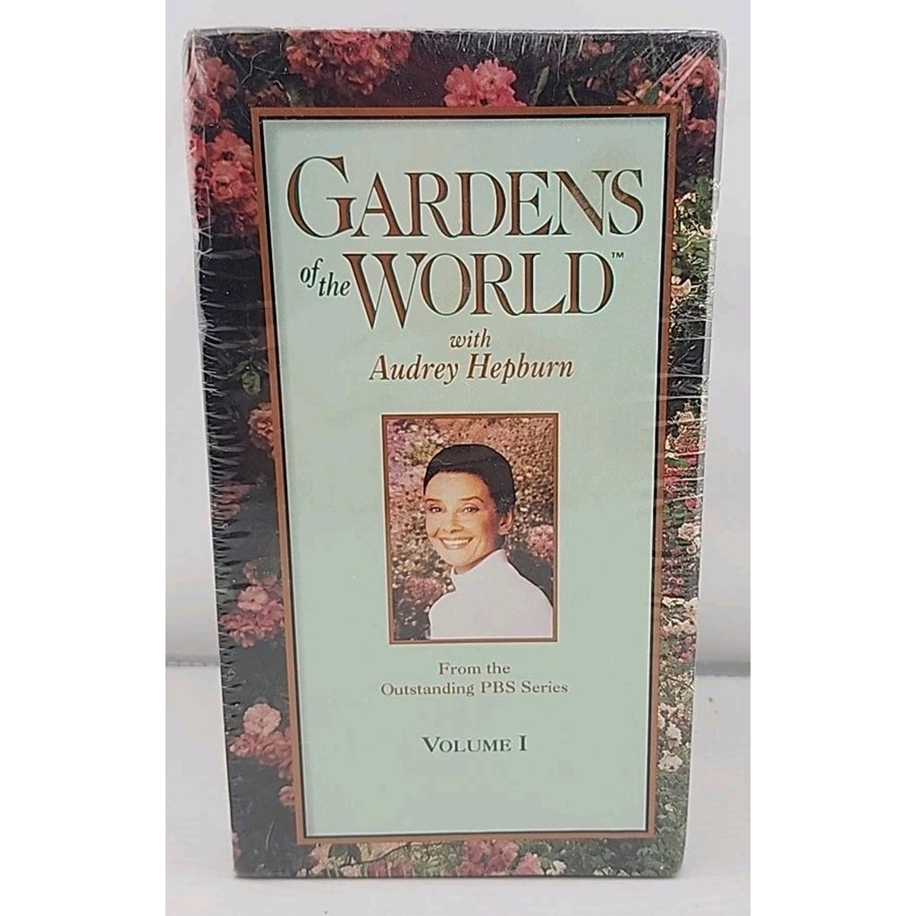 Gardens of the World With Audrey Hepburn Vol 1 (VHS) *Brand New*