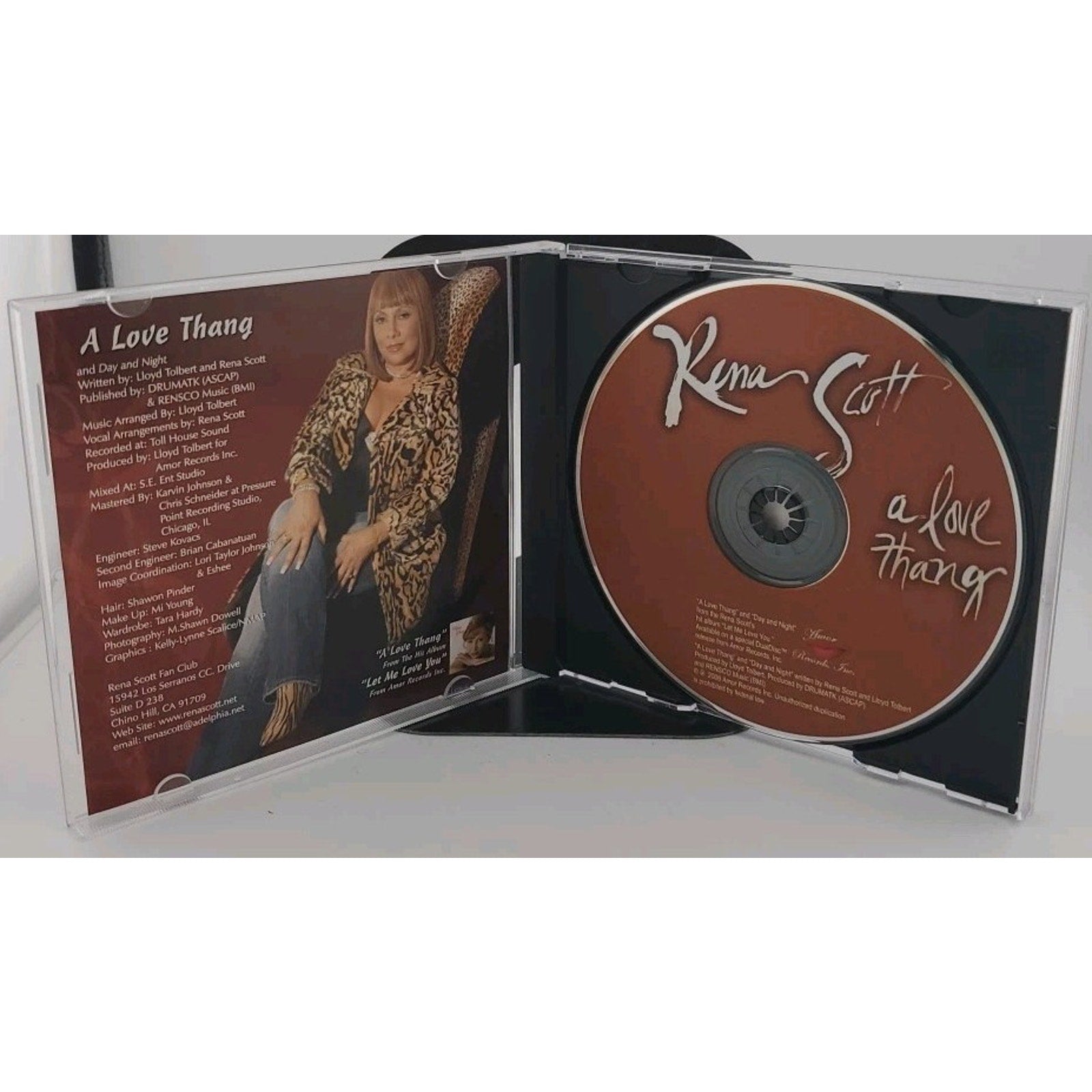 Rena Scott CD Single A Love Thang / Day And Night