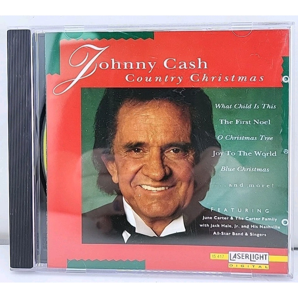 Christmas by Johnny Cash (CD, Sep-1991, Laserlight)