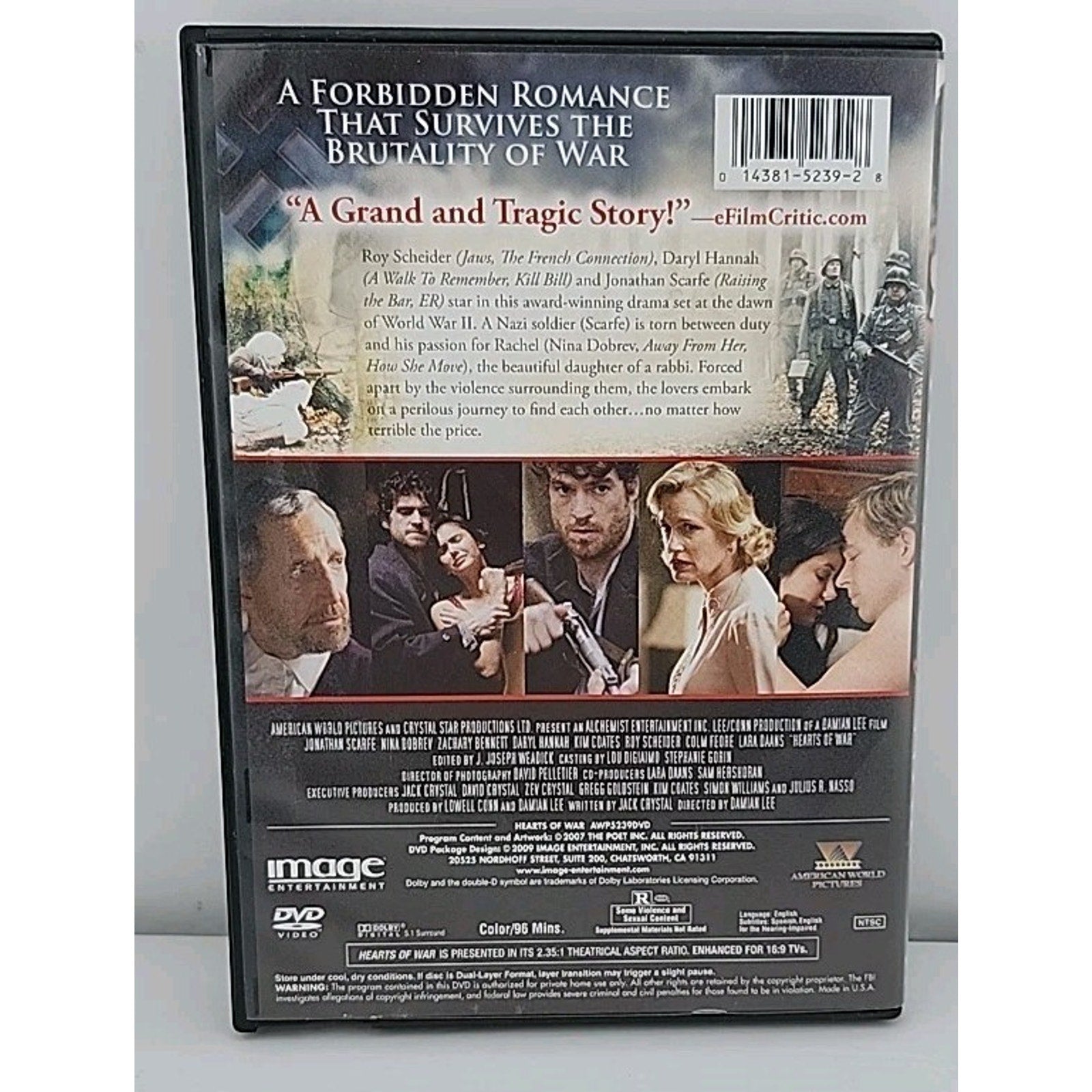 Hearts of War (DVD, 2007)
