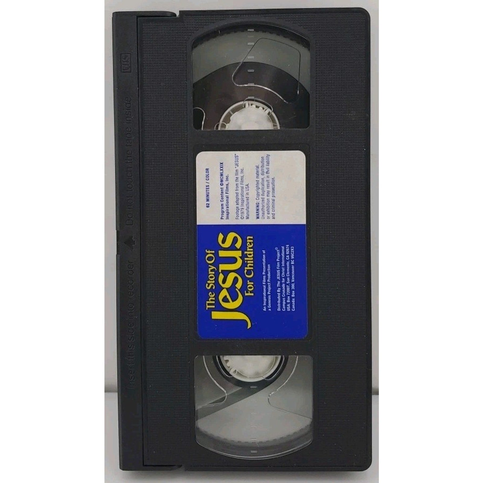 The Story Of Jesus For Children VHS 2000