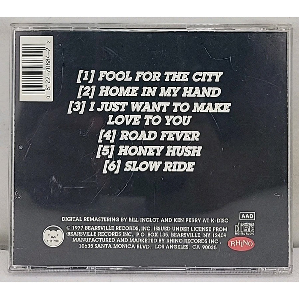 Live by Foghat (CD, 1990)