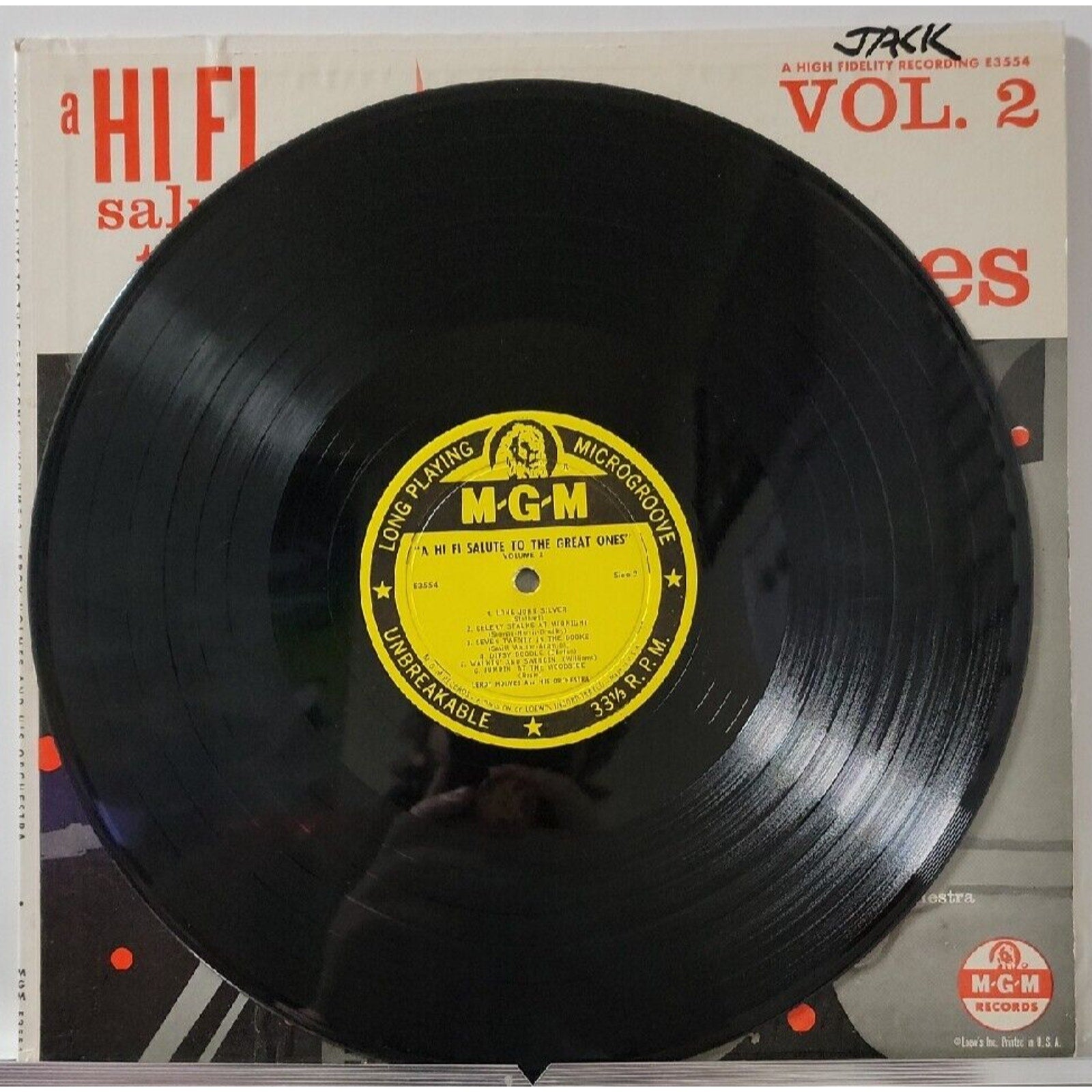 A Hi Fi Salute To The Great Ones Volume 2 (Record)