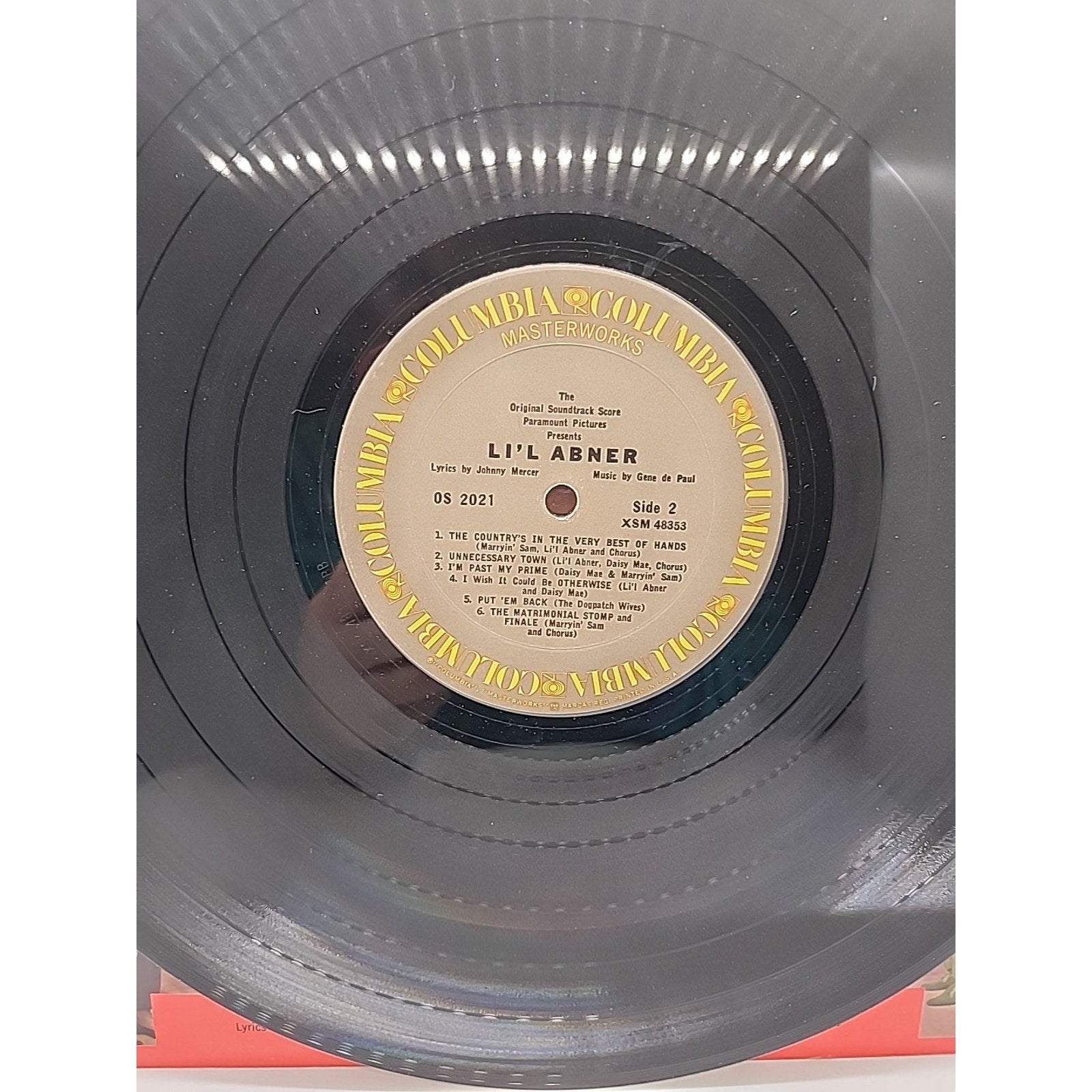 Li'l Abner (The Original Sound-Track Score From The Paramount Picture) (Record)