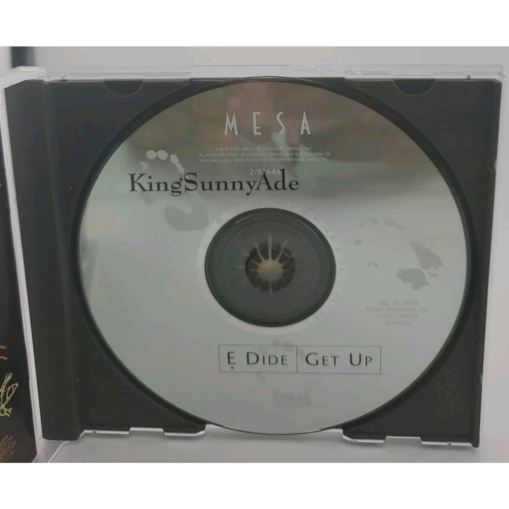E Dide (Get Up) by King Sunny Ade (CD, Nov-1995, Mesa)