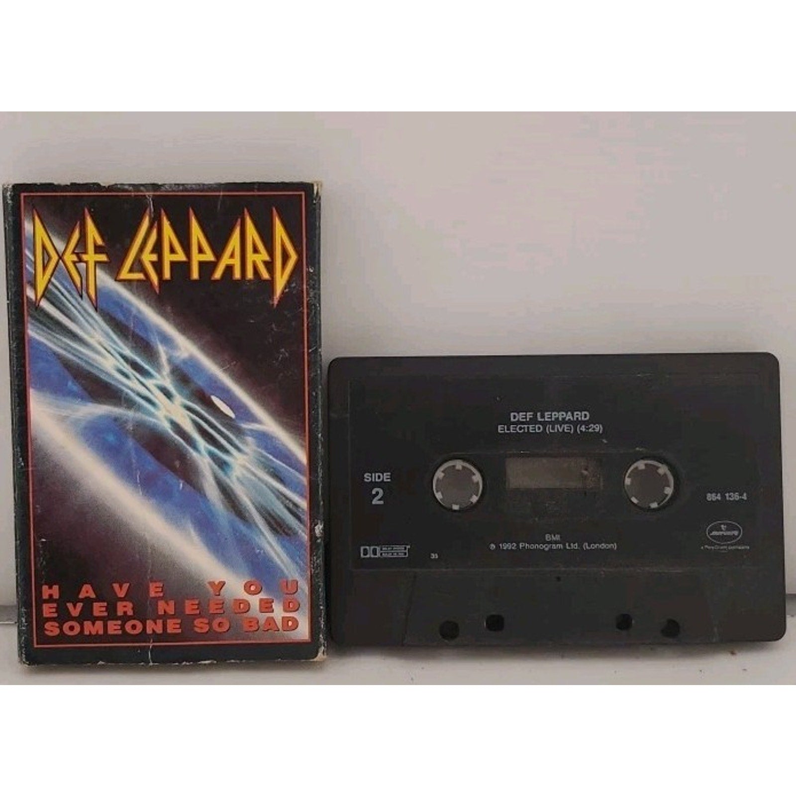Have You Ever Needed Someone So Bad [Single] by Def Leppard (Cassette, Jul-1992,