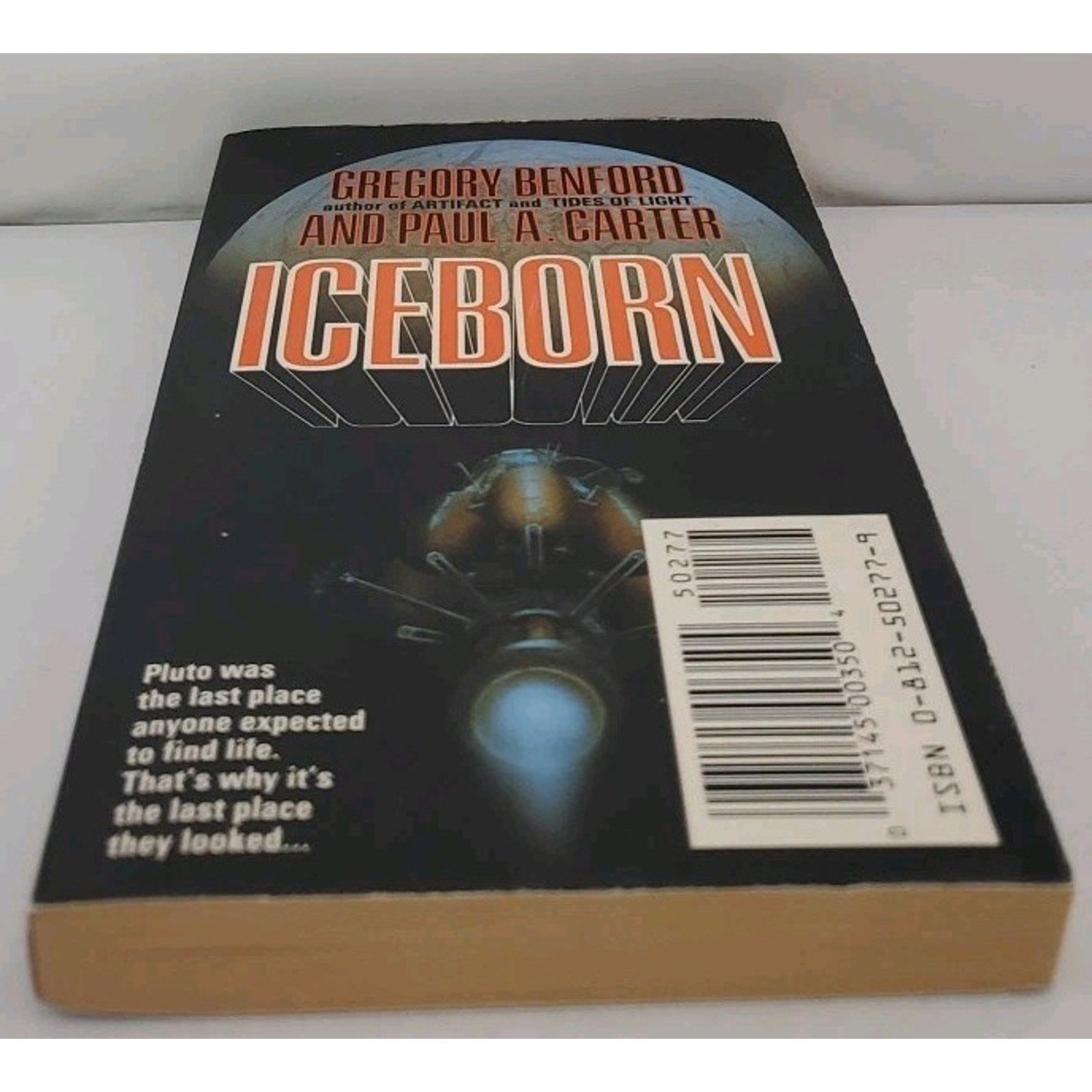 The Saturn Game By Poul Anderson & IceBorn By Gregory Benford Paperback