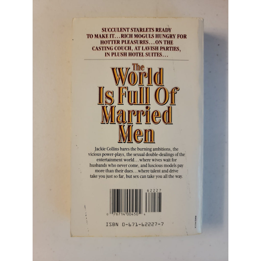 The World Is Full of Married Men by Jackie Collins (1985, Mass Market)