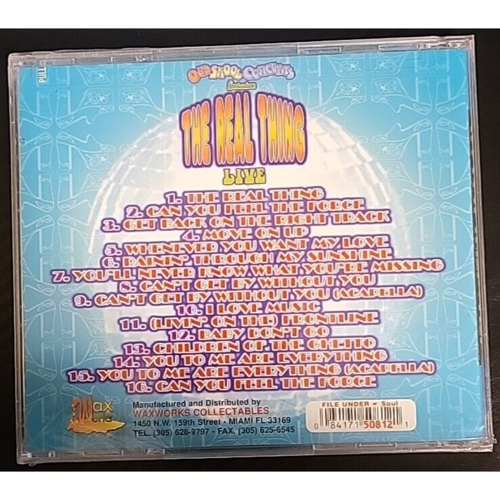 The Real Thing Live CD *Brand New*
