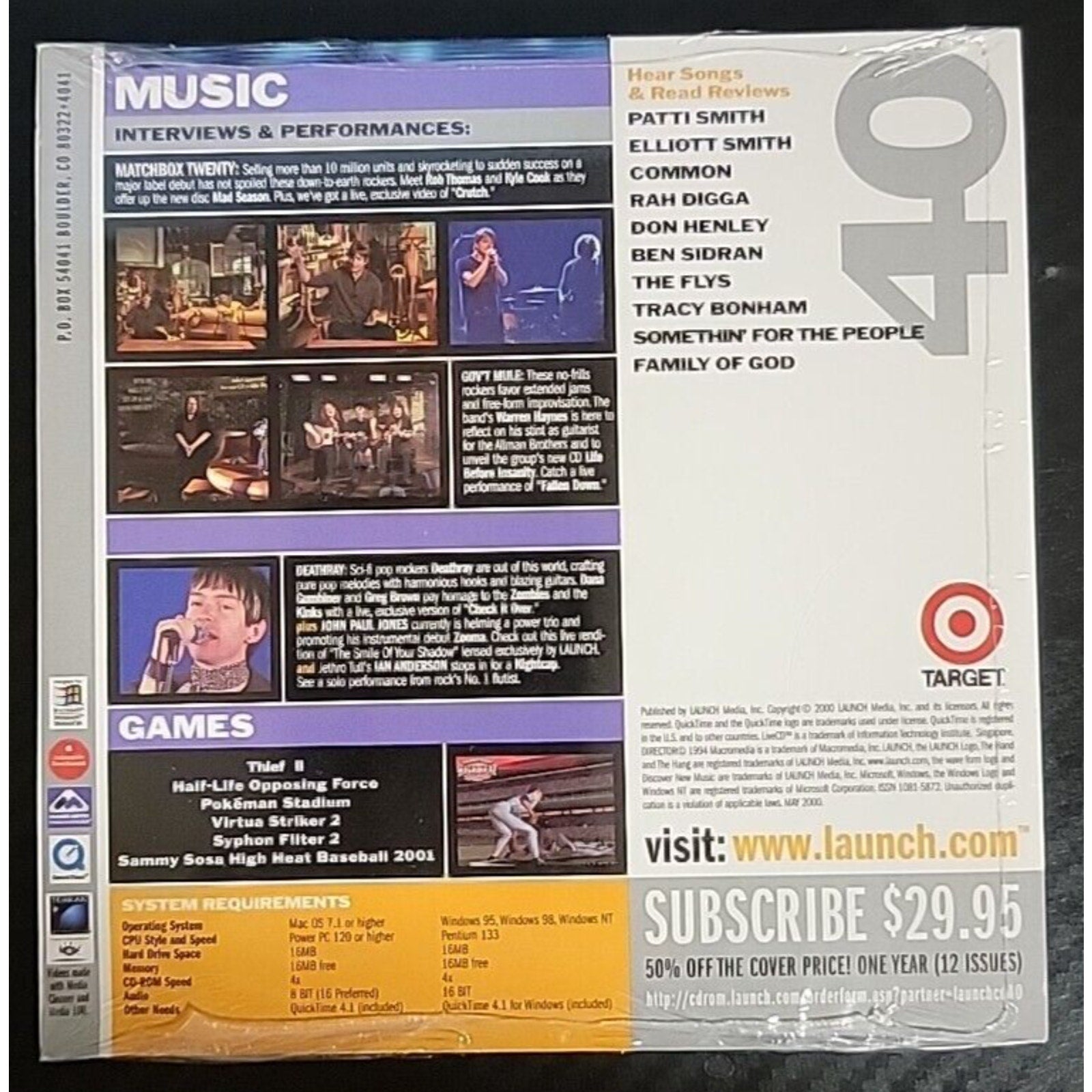 Matchbox Twenty The Mad Season Starts Now Launch Promo CD *Brand New*