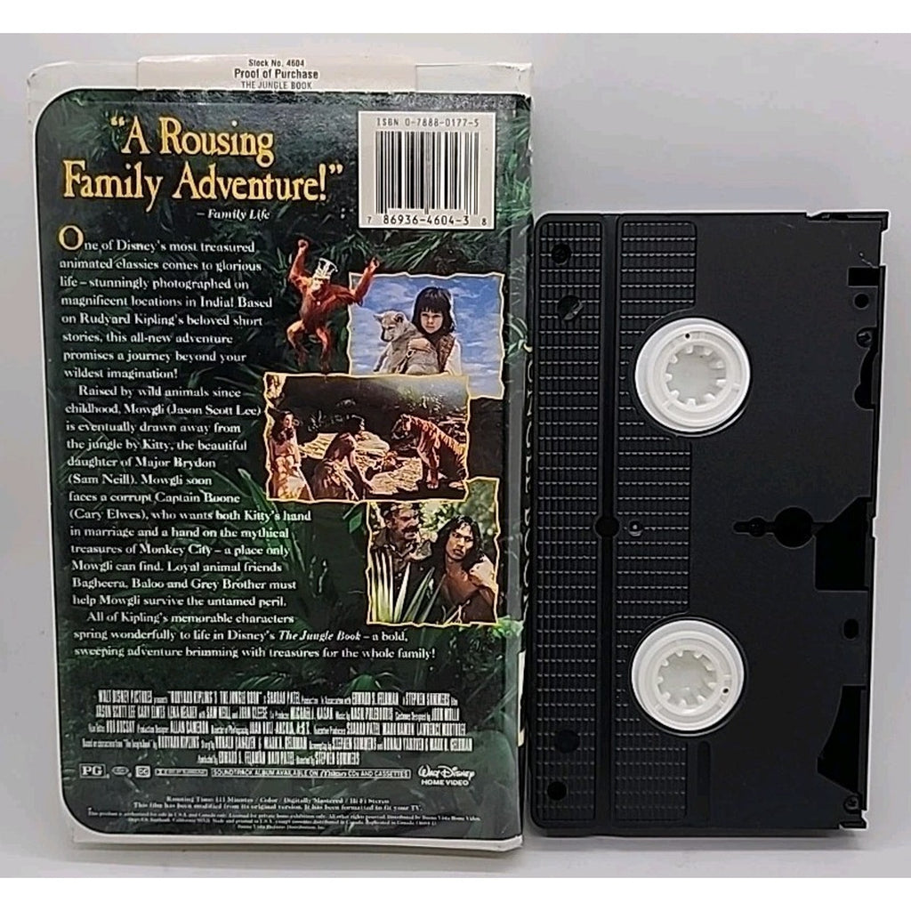 The Jungle Book (VHS, 1995)