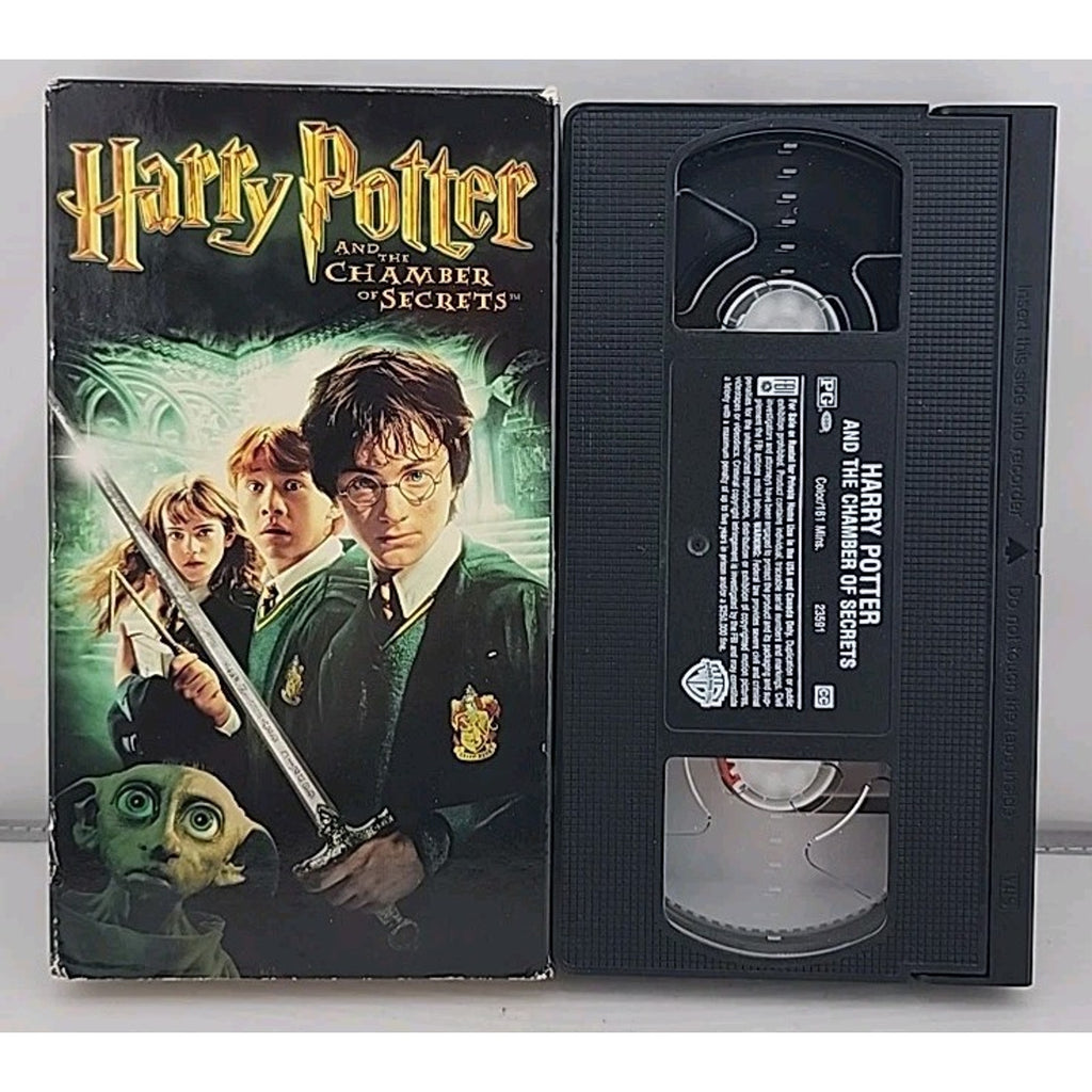 Harry Potter & the Chamber of Secrets (VHS, 2002)