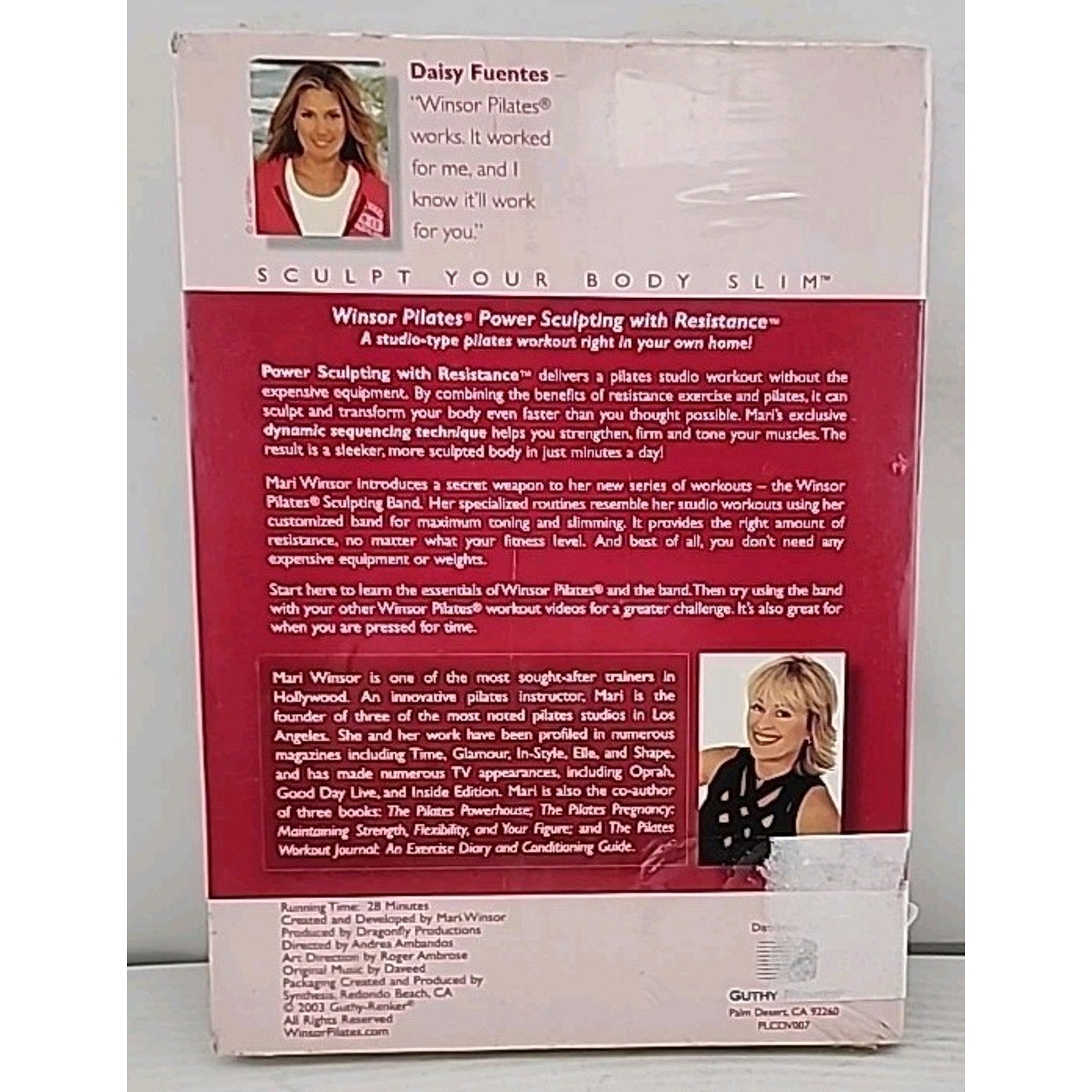 Winsor Pilates Power Sculpting With Resistance (DVD) *Brand New*