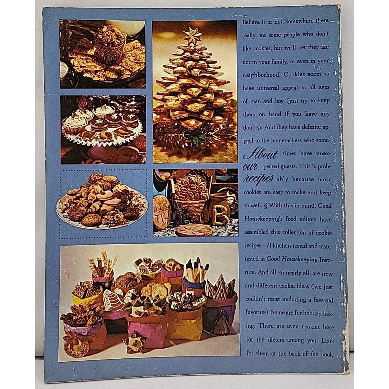 Good Housekeeping's Cookie-Jar Cookbook Paperback Book Copyright 1971