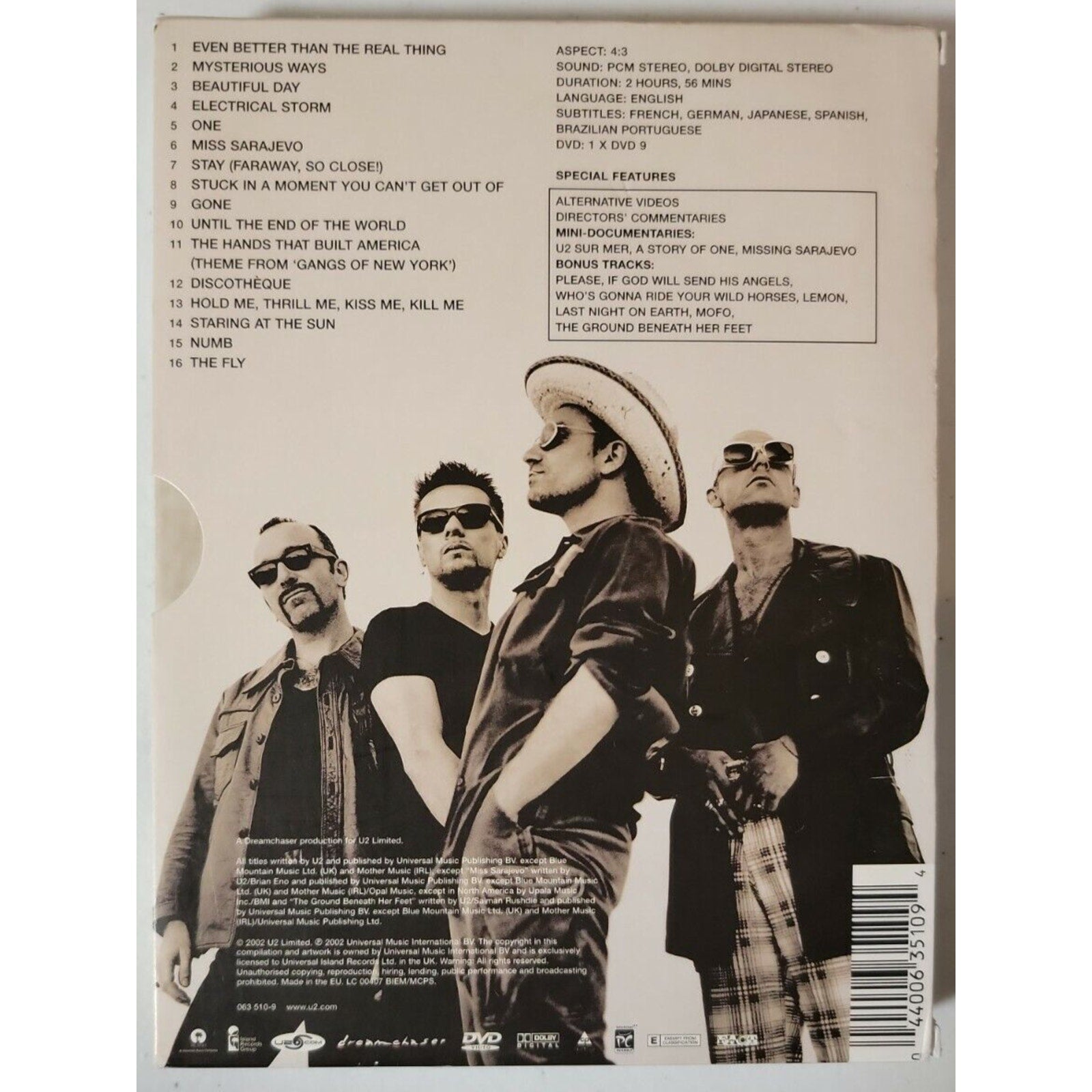 U2-Best Of 1990 - 2000 (DVD)