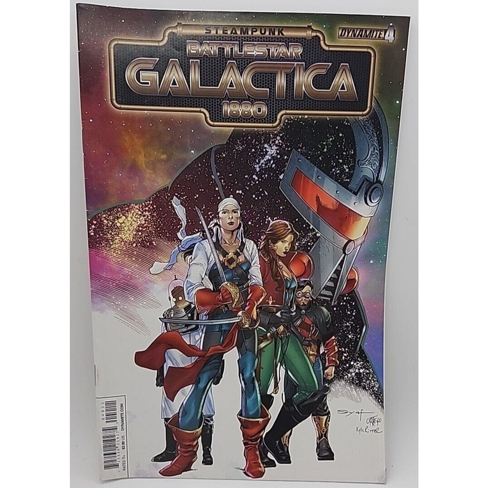 Steampunk Battlestar Galactica 1880 #4 Dynamite Comics 2014