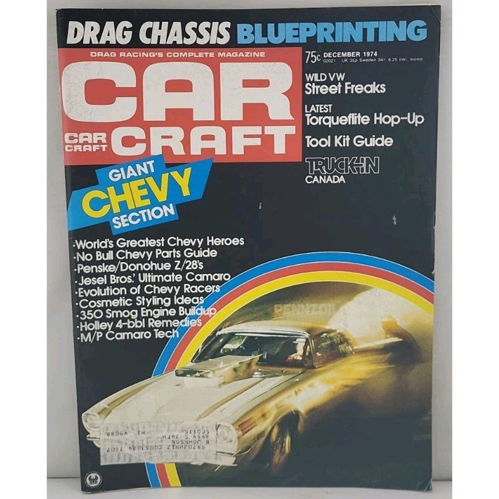 Car Craft Magazine - December 1974 - Volume 22 Number 12