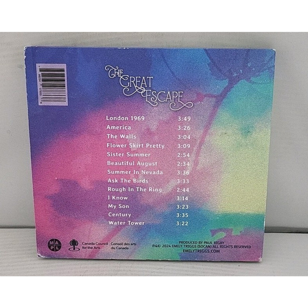 Emily Triggs - The Great Escape CD