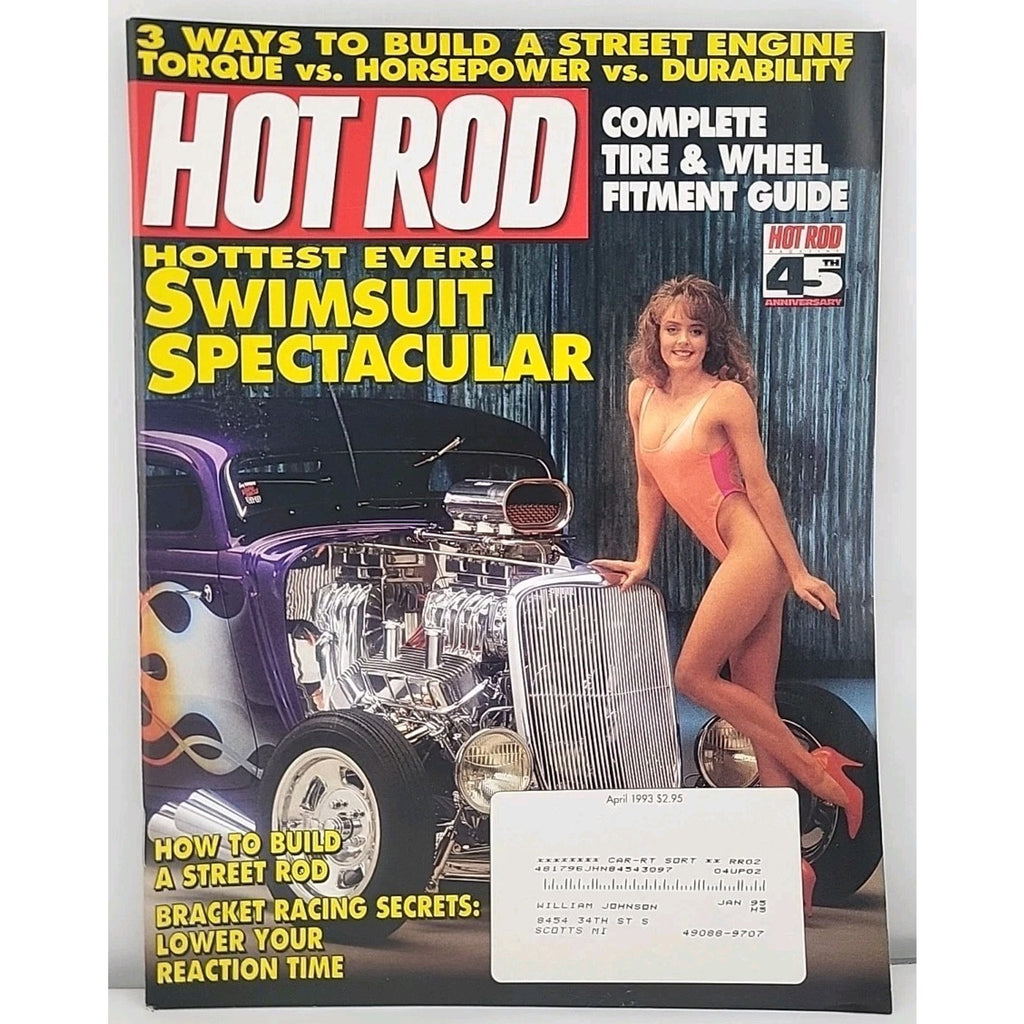 Hot Rod Magazine April 1993