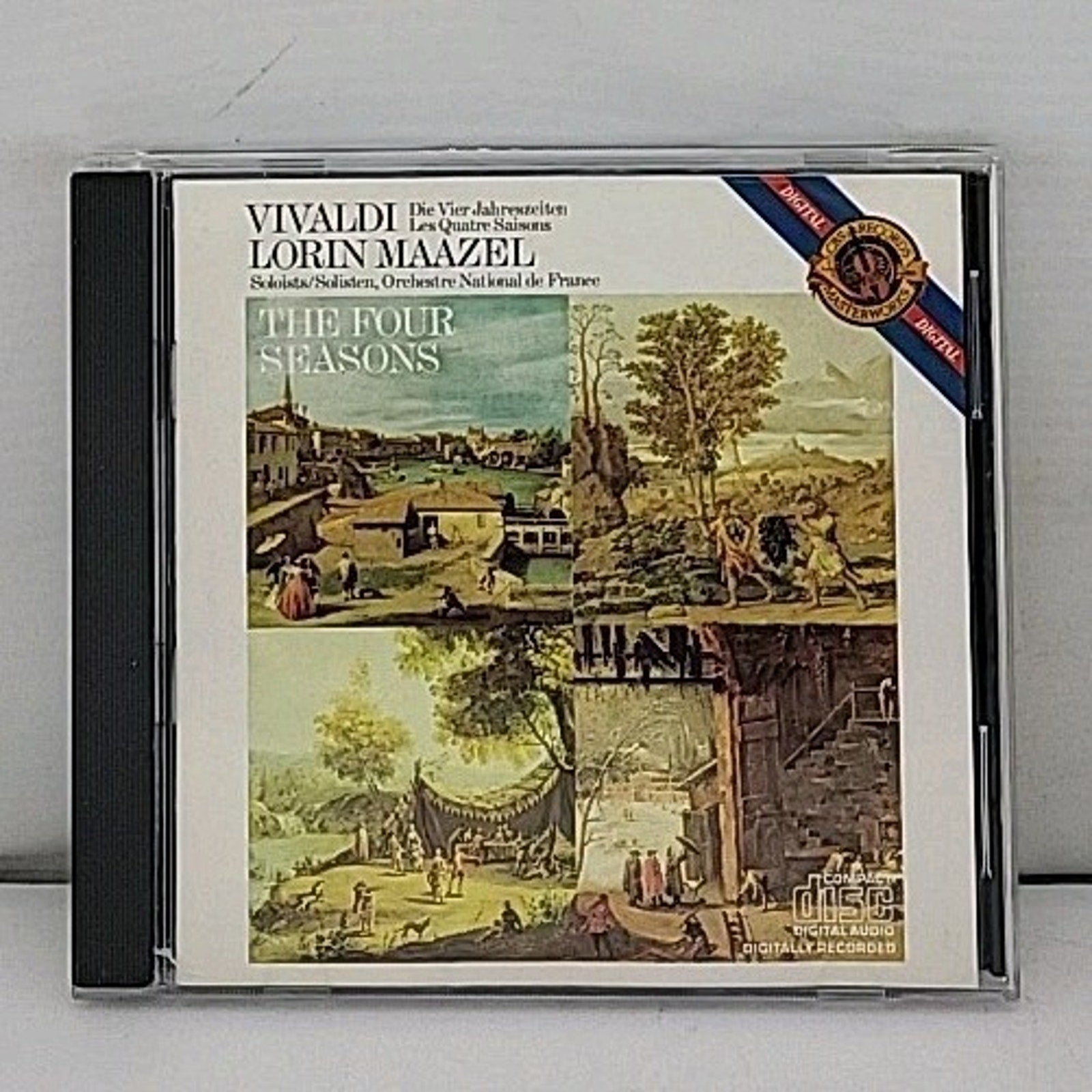 Vivaldi: The Four Seasons by Lorin Maazel (CD, 1984, CBS Masterworks Digital)