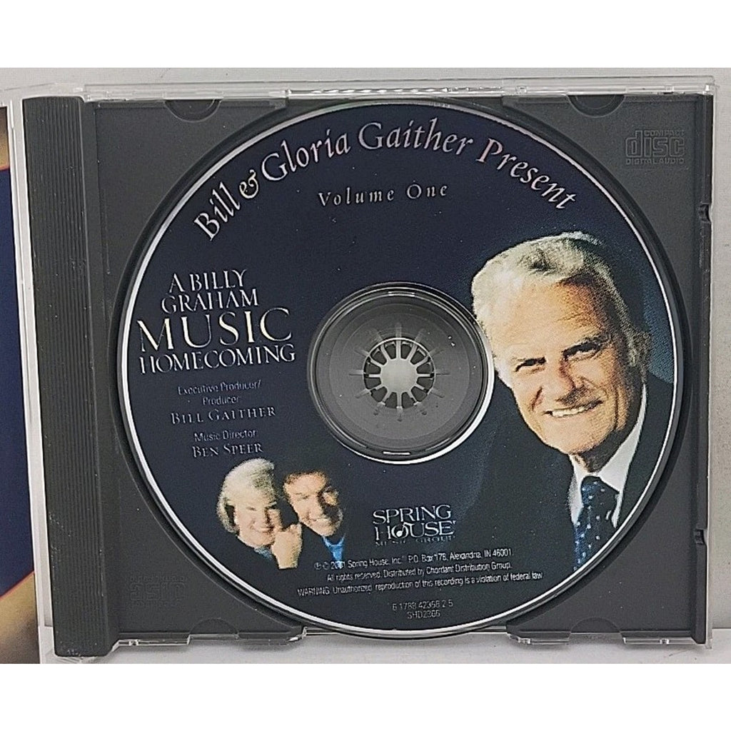 A Billy Graham Music Homecoming, Vol. 1 by Bill & Gloria Gaither (CD, 2001)