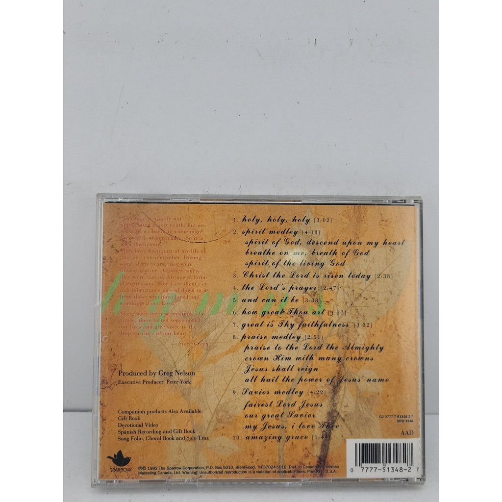 Hymns-A Portrait of Christ by Steve Green (CD, 1993)