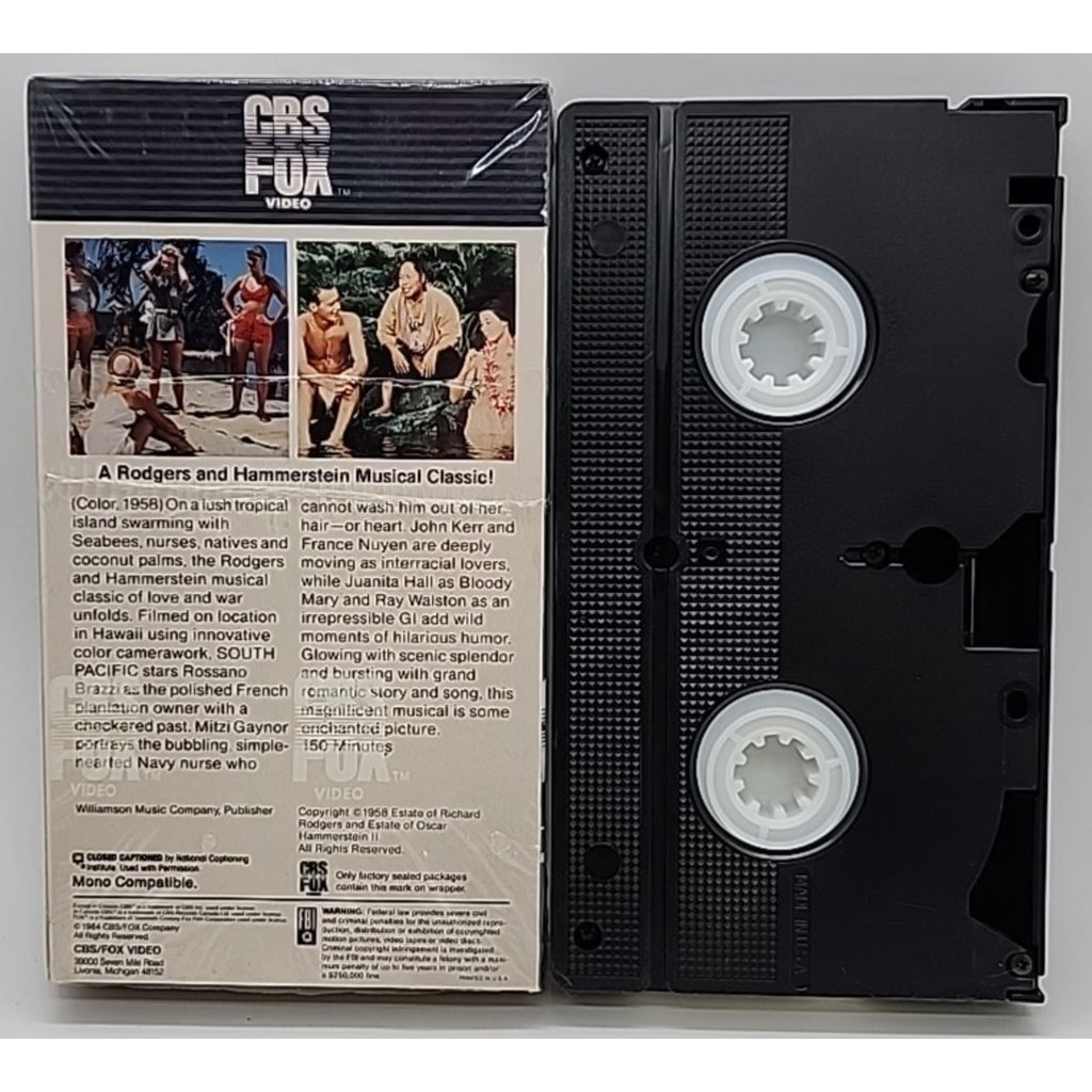 South Pacific (VHS, 1991) CBS Fox