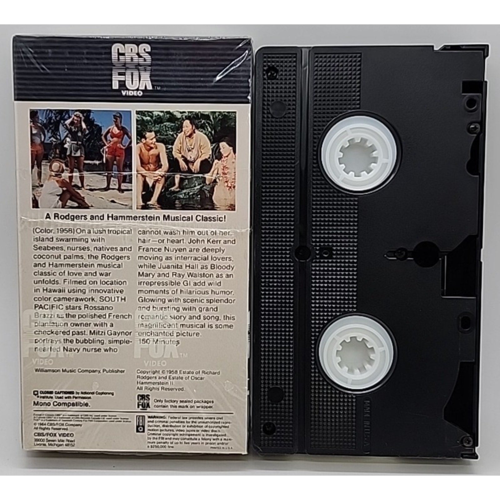 South Pacific (VHS, 1991) CBS Fox