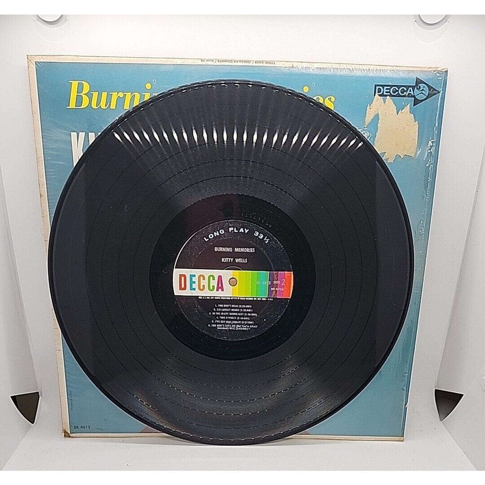 Kitty Wells Burning Memories (Record)
