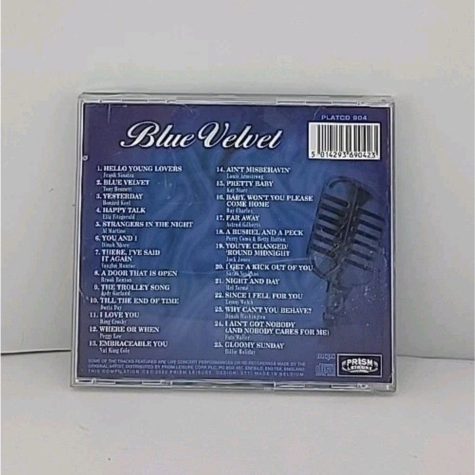 Blue Velvet 25 Magic Memories Dinah Shore Al Martino Peggy Lee CD