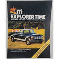 1984 Ford It's Explorer Time Sales Brochure Salesman Dealership Catalog